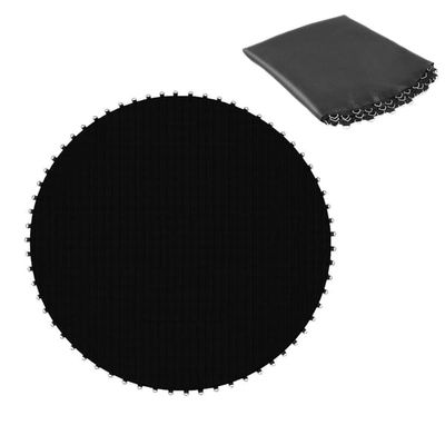 Trampolinematte, 366 cm ramme, svart, slitesterk PP