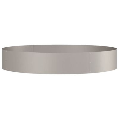 vidaXL Plante ring 5 pcs Brun 120 x 120 x 20 cm Cortenstål