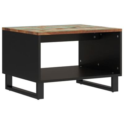 vidaXL Salongbord 60x50x40 cm massivt resirkulert tre