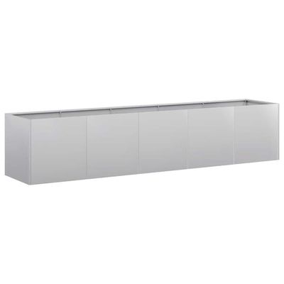 vidaXL Plantekasse 200x40x40 cm galvanisert stål