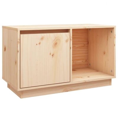 vidaXL TV-benk 74x35x44 cm heltre furu