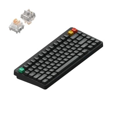 NuPhy Node 75 trådlöst mekaniskt tangentbord QWERTY US - High, Ink Gray, Blush Max