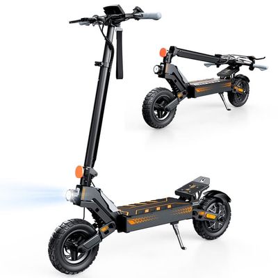 iScooter W10 Elektrisk Scooter 1200W Motor, 50km/h 50-60km Räckvidd, 48V 15Ah Batteri, 10" Däck, Hopfällbar El-Scooter