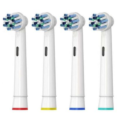 4-Pack Oral-B EB-50A Cross Action kompatibelt tandbørstehoved