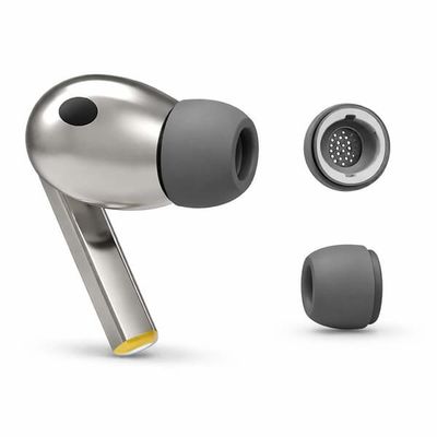 Silicone-eartips til Samsung Galaxy Buds3 Pro – Sort S med trykaflastningshuller