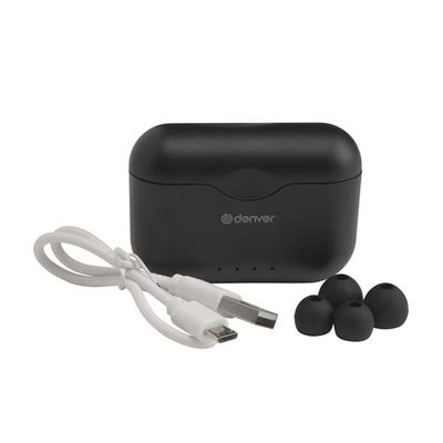 Denvar Trådlös Hörlurar In-Ear - Svart