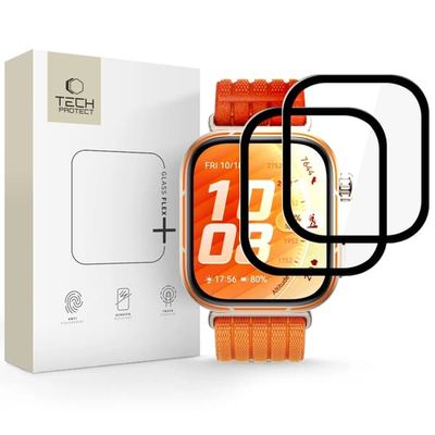 Tech-Protect [2-Pack] Huawei Watch Fit 5 Pro Härdat Glas Skärmskydd