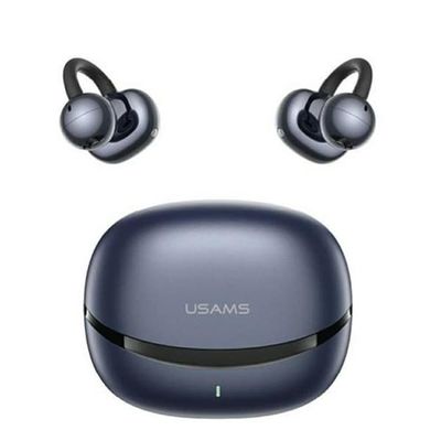 USAMS TWS øretelefoner Bluetooth 6.0 Echo Clip-on R03 - Blå