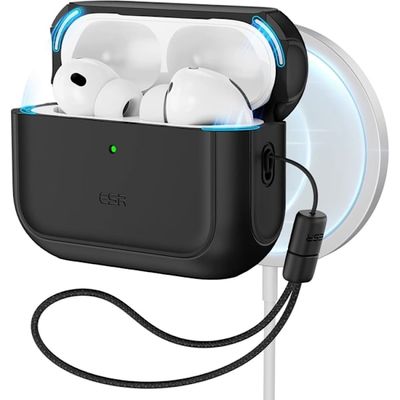 ESR Airpods Pro 3 Skal Magsafe Orbit Halolock - Svart