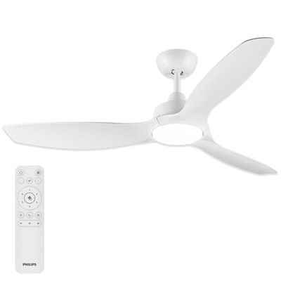 Philips Loftventilatorlampe 1.32 cm Olas - Hvid
