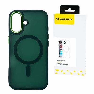 Wozinsky Mobilskal till Galaxy S25 Magsafe Fashion - Grön