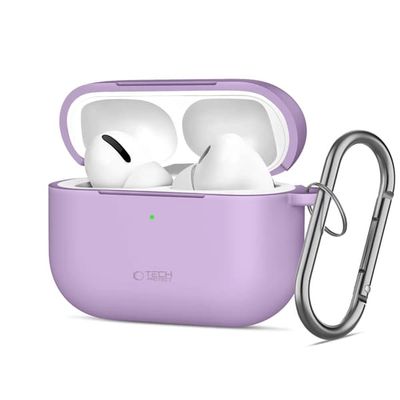 Tech-Protect Apple Airpods Pro 3 Skal Silikon Hook - Lavender