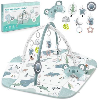 Interaktiv pedagogisk matta 136 x 136 cm Koala Nukido