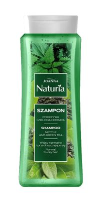 Joanna Naturia Hårshampoo med brændenælde og grøn te 500 ml