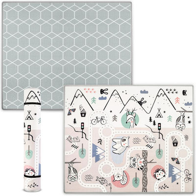 Pedagogisk skumrullmatta 180 x 150 x 1,5 cm Nukido NK-342