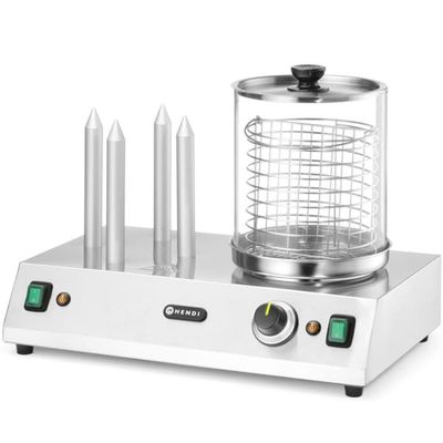 Varmkorvsvärmare med 4 spett 550 W
