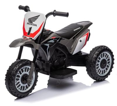 Honda CRF450 Batteridriven Trehjuling Åkbar med Ljud Grå