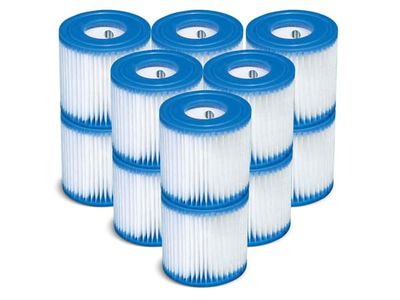 Filter för poolpump typ H 12 st INTEX 29007 x12