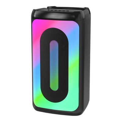 Defender Concerto Bluetooth-högtalare 20W MP3/FM/SD/USB/AUX/TWS/LED/MIC karaoke svart + mikrofon
