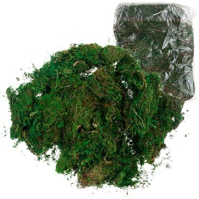 TG70316 KUNSTIG MOS 1 kg LØST DEKORATIV TIL KRANSE GRØN HOLDBAR