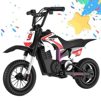 Elmotorcykel barn - RCB - R9X PRO - 350W - Batteri 36V 5.2Ah - 3 hastigheter
