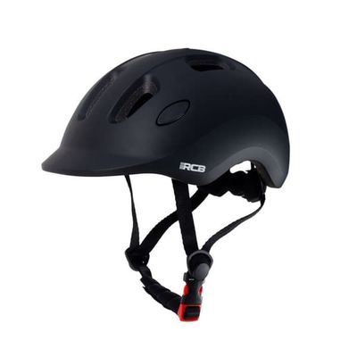 Sportcykelhjälm RCB JC-022 – Lätt, ventilerad, certifierad EN1078 – Storlek S (51–55 cm) Svart