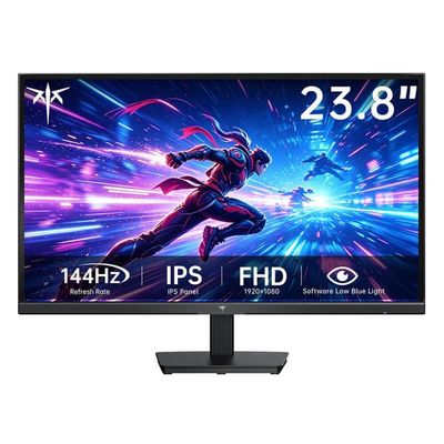 KTC H24B9S-2 23,8" Full HD-spelskärm - 144 Hz IPS-skärm med livfulla färger och en bekväm tittarupplevelse