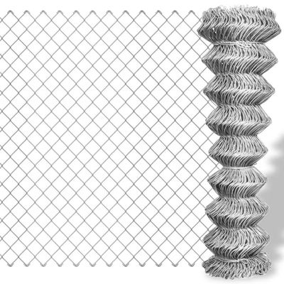 Gunnebostängsel galvaniserat stål 15x1,25 m silver