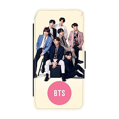Til Google Pixel 7 Pro: BTS Bangtan Boys, flipdeksel med unikt motiv, beskyttende mobiletui