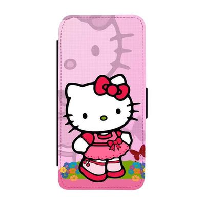 Til Samsung Galaxy A56: Hello Kitty, flipdeksel med unikt motiv, mobiletui med stativfunksjon