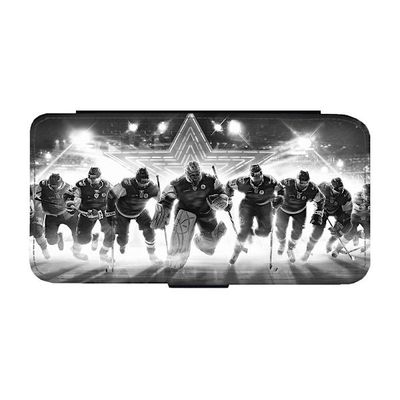 Til iPhone 11 Pro: Ice Hockey , flipdeksel med unikt motiv, mobiletui med stativfunksjon