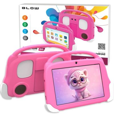 Tablet KidsTAB8 4G BLOW 4/64GB pink + case