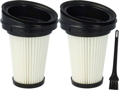 Tvättbara, utbytbara filter för Grundig Cyclonic 21.6V VCH9629 VCH9630 VCH9632 handdammsugare, 2-pack.