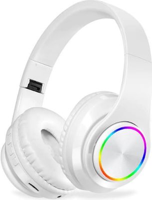 Bluetooth over-ear hovedtelefoner, trådløs surround sound, foldbare, håndfri, med mikrofon, high-fidelity stereo, understøtter Micro SD/TF/FM...