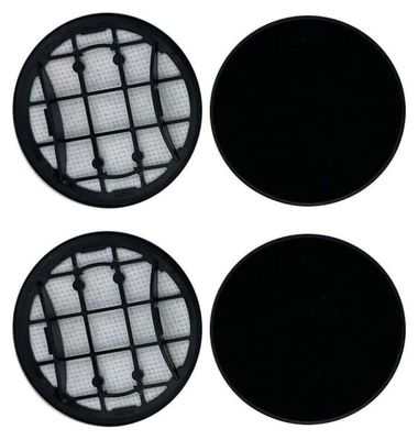 Ersättningsfilterpatroner för Philips VC 7000/8000, 2-pack, tvättbara skumfilterpatroner och inloppsfilterpatroner