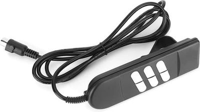 Erstatningsfjernbetjening til seng/stol med Invacare Okin elektrisk håndholdt fjernbetjening - 5-polet kablet - 6 funktioner
