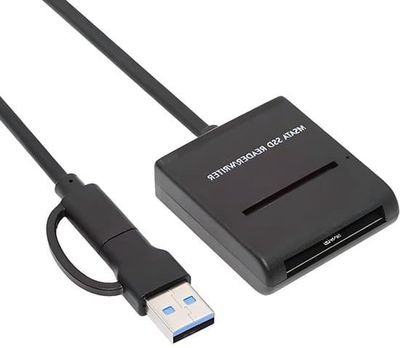 USB 3.0 till mSATA SSD expansionsdocka - 5 Gbps, USB-C, Type-A, extern expansionsdocka för höghastighetsdataöverföring och lagringsutökning.
