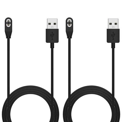 2 opladningskabler til Aftershokz AS800 hovedtelefoner, kompatible med OpenRun Pro S810 oplader, passer også til S811