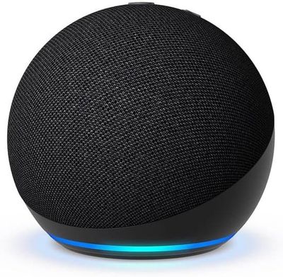 Trådløs Bluetooth-højttaler — Kraftfuld lyd — Smart højttaler med Wi-Fi og Bluetooth-understøttelse — Koksgrå