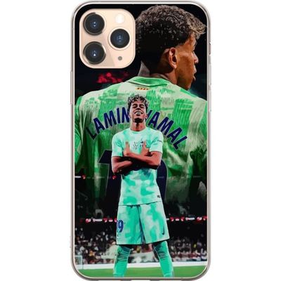 Kompatibelt Mobildeksel til Apple iPhone 11 Pro Barcelona Yamal kamptrøye fotball junior