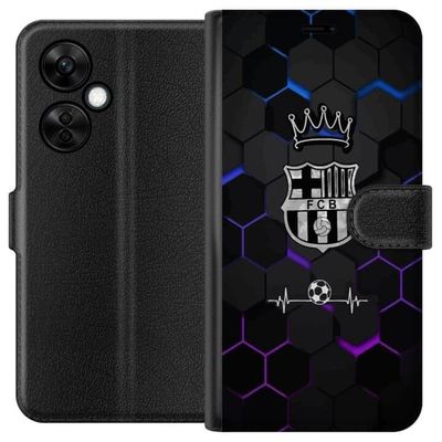 Kompatibelt Lommeboketui til OnePlus Nord CE 3 Lite FC Barcelona Fotballklubb Spania La Liga tekniskt sterk klubb med store talenter og globalt anerk