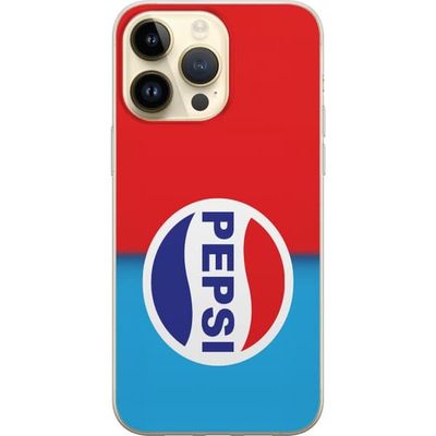 Kompatibelt Mobildeksel til Apple iPhone 14 Pro Max Ikonisk Pepsi-design
