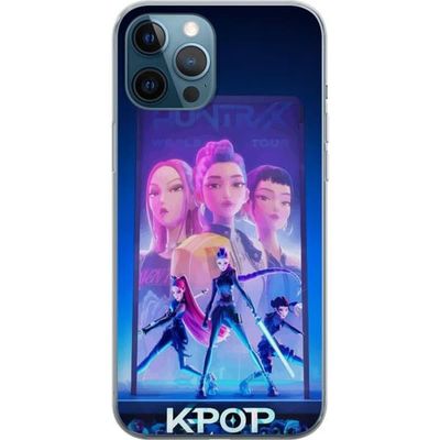 Kompatibelt Mobildeksel til Apple iPhone 12 Pro KPop Demon Hunters 2 HuntrX futuristiskt KPopmotiv med scene og sterk energi