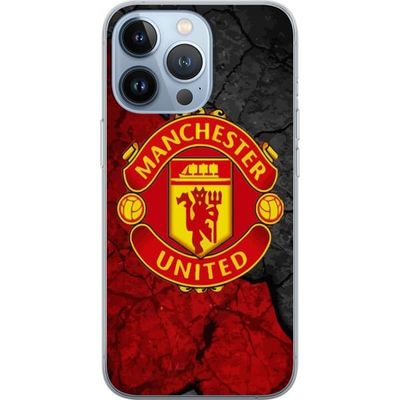 Kompatibelt Mobildeksel til Apple iPhone 13 Pro Manchester United fotballklubb England Premier League rivalisering historie store profiler og interna