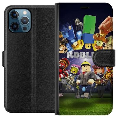 Kompatibelt Lommeboketui til Apple iPhone 12 Pro Roblox Verden - Spilleventyr for Barn og Ungdom