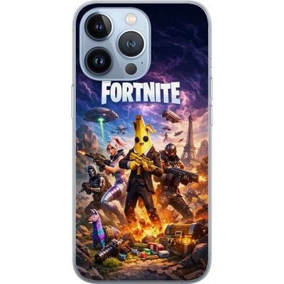 Kompatibelt Mobildeksel til Apple iPhone 13 Pro Aksjefylt spillmotiv med banankarakter og dramatisk miljø i fargerikt design