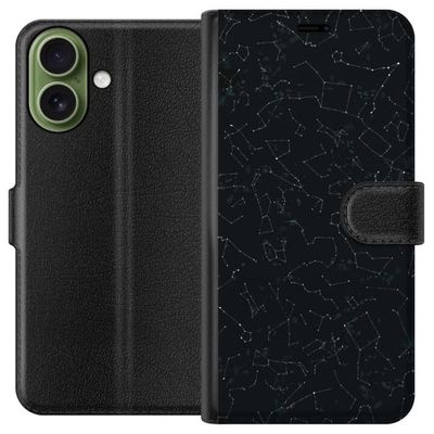 Kompatibelt Lommeboketui til Apple iPhone 17 Stjernehimmel