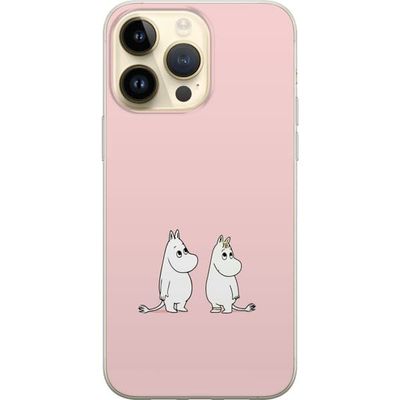 Kompatibelt Mobildeksel til Apple iPhone 15 Pro Max Sjarmerende Mummi-motiv med enkel design og rolige farger