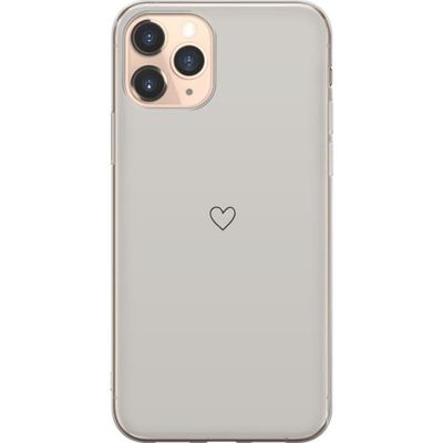 Kompatibelt Mobildeksel til Apple iPhone 11 Pro Hjerte Beige