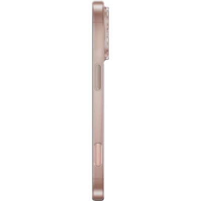 Kompatibelt Mobildeksel til Apple iPhone 16 Pro Blomstrete mandala - Rosa og lilla mønster med gyldne detaljer illustrasjon